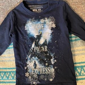 Polar Express lg sl tee. Sz xsm.